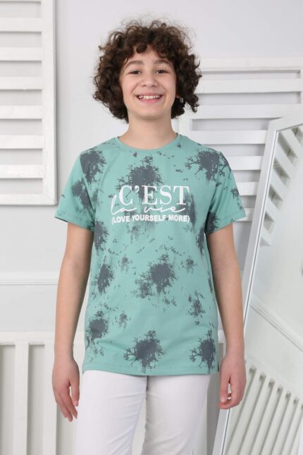 KOMPAK TSHIRT GARSON - KOYU YEŞİL