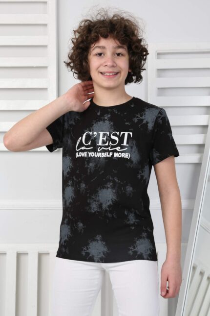 KOMPAK TSHIRT GARSON - SİYAH