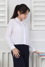 OKUL 5 LI SERI GÖMLEK 8-16 YAS - BEYAZ