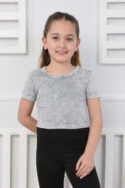 ORTA KAŞKORSE YIKAMALI TOPİK - GRİ