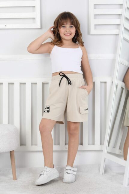 ORTA  KOMPAK SHORT - BEJ