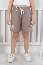 ORTA  KOMPAK SHORT - KAHVE