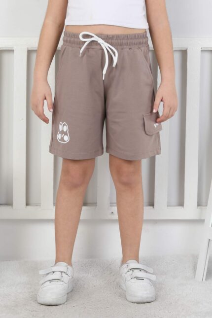 ORTA  KOMPAK SHORT - KAHVE