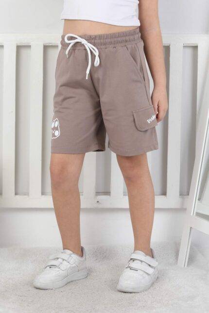 ORTA  KOMPAK SHORT - KAHVE