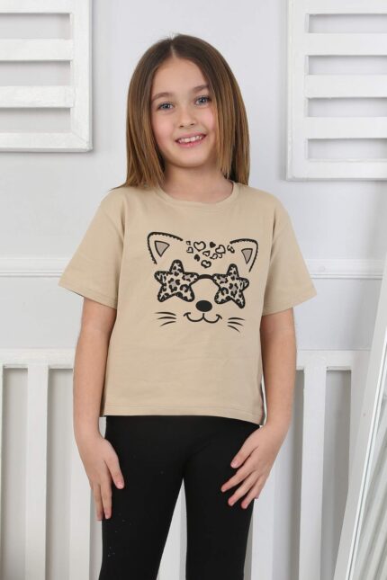 ORTA KOMPAK TSHIRT - BEJ
