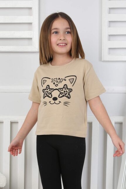 ORTA KOMPAK TSHIRT - BEJ
