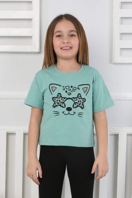 ORTA KOMPAK TSHIRT - KOYU YEŞİL