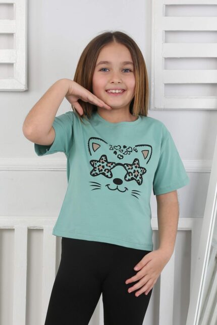 ORTA KOMPAK TSHIRT - KOYU YEŞİL