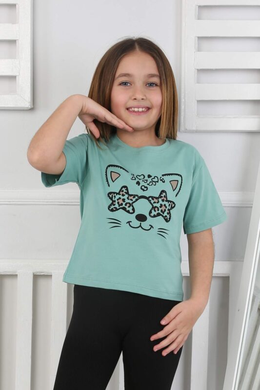 ORTA KOMPAK TSHIRT - KOYU YEŞİL