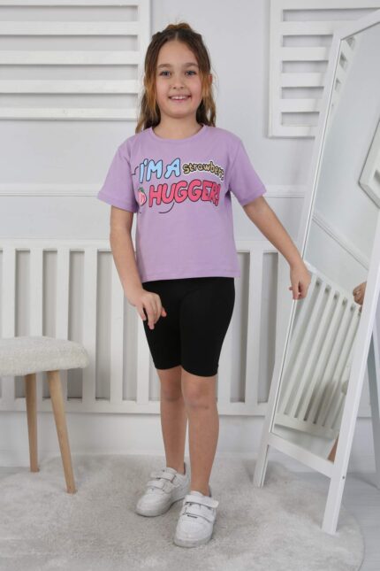 ORTA KOMPAK TSHIRT - LİLA