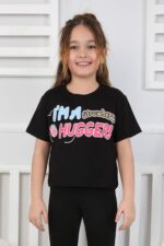 ORTA KOMPAK TSHIRT - SİYAH