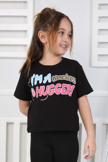 ORTA KOMPAK TSHIRT - SİYAH