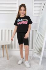 ORTA KOMPAK TSHIRT - SİYAH