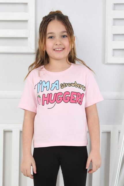ORTA KOMPAK TSHIRT - TOZ PEMBE