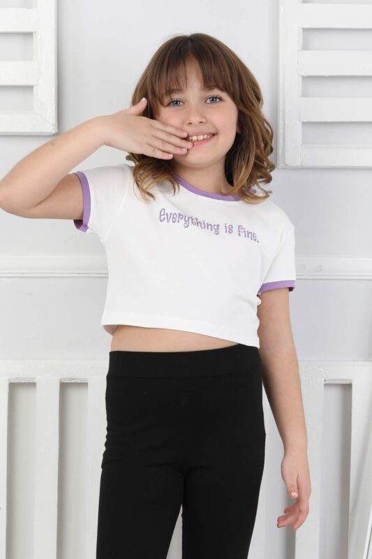 ORTA KOMPAK TSHIRT - LİLA