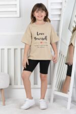 ORTA KOMPAK TSHIRT - BEJ