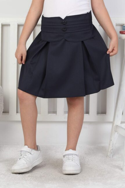 YAĞMUR KİDS ETEK BEBE 5 SERİ 3-7 YAŞ - LACİVERT