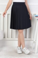 YAĞMUR KİDS ETEK PİLELİ 5 SERİ 8-16 - LACİVERT