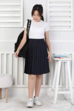 YAĞMUR KİDS ETEK PİLELİ 5 SERİ 8-16 - LACİVERT