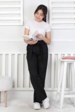 YAĞMUR KIDS PANTOLON 5 SERİ 8-16 YAŞ - SİYAH
