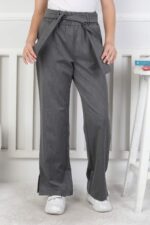 YAĞMUR KIDS PANTOLON 5 SERİ 8-16 YAŞ - GRİ