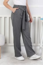 YAĞMUR KİDS PANTOLON 5 SERİ 8-16 YAŞ - GRİ