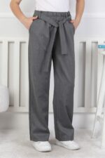 YAĞMUR KİDS PANTOLON 5 SERİ 8-16 YAŞ - GRİ