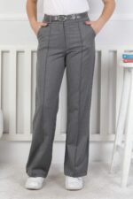 YAĞMUR KİDS PANTOLON 5 SERİ 8-16 YAŞ - GRİ