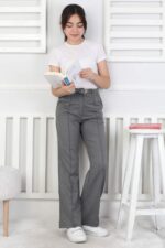 YAĞMUR KİDS PANTOLON 5 SERİ 8-16 YAŞ - GRİ