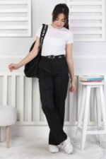 YAĞMUR KİDS PANTOLON 5 SERİ 8-16 YAŞ - SİYAH