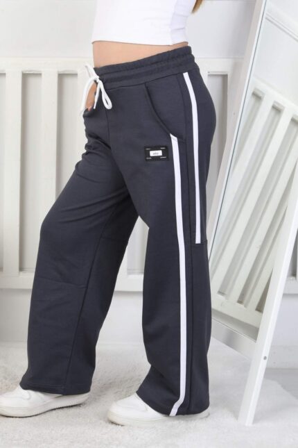 ORTA İKİ İPLİK PANTOLON - FÜME