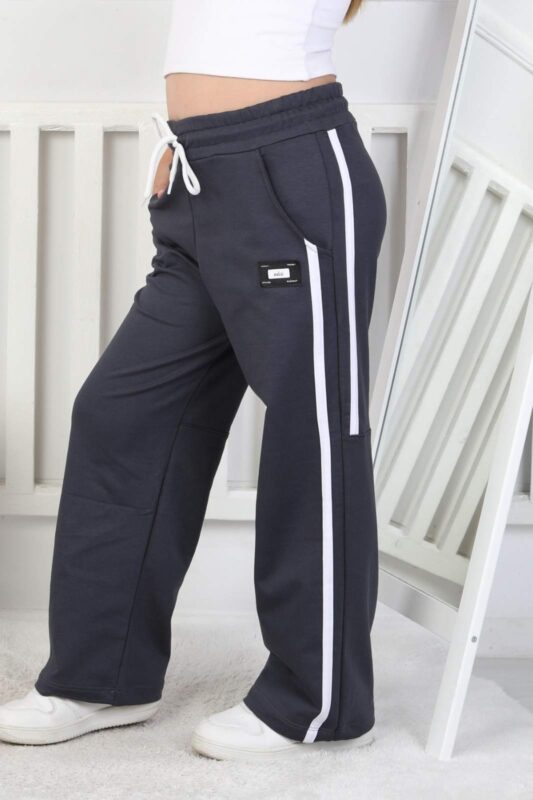 ORTA İKİ İPLİK PANTOLON - FÜME