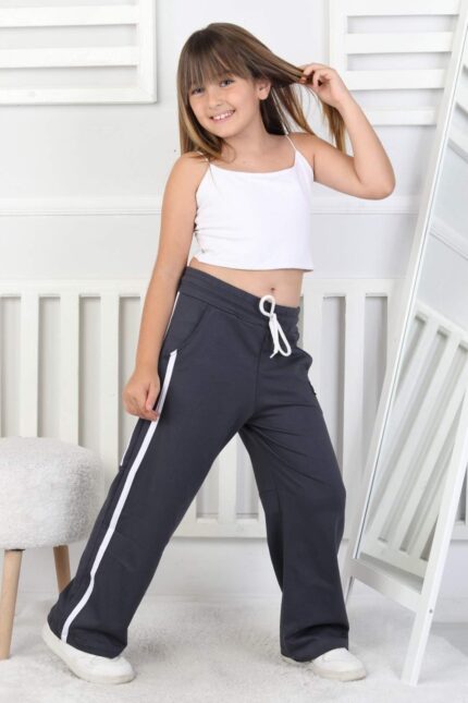 ORTA İKİ İPLİK PANTOLON - FÜME
