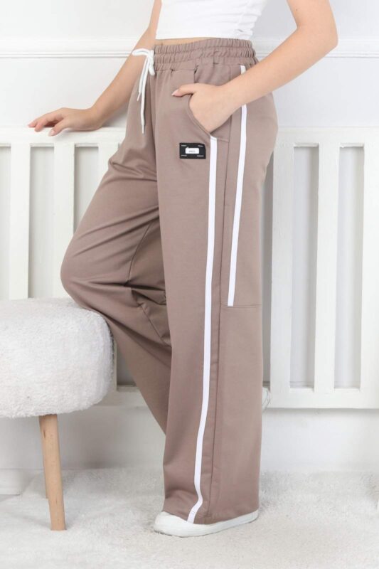ORTA İKİ İPLİK PANTOLON - KAHVE
