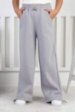 3 İP GARSON PANTALON - GRİ