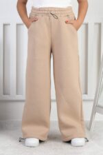 3 İP GARSON PANTALON - KAHVE