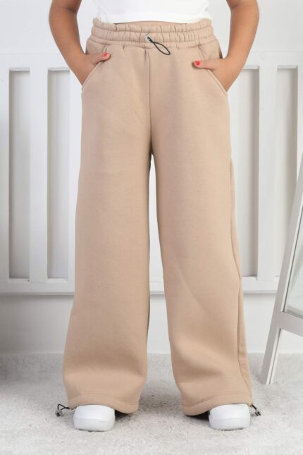 3 İP GARSON PANTALON - KAHVE