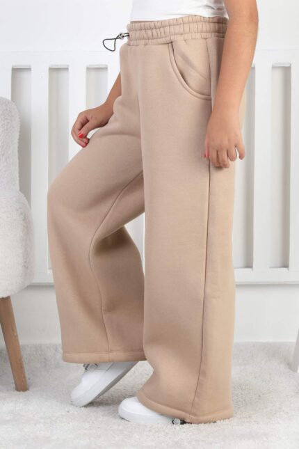 3 İP GARSON PANTALON - KAHVE