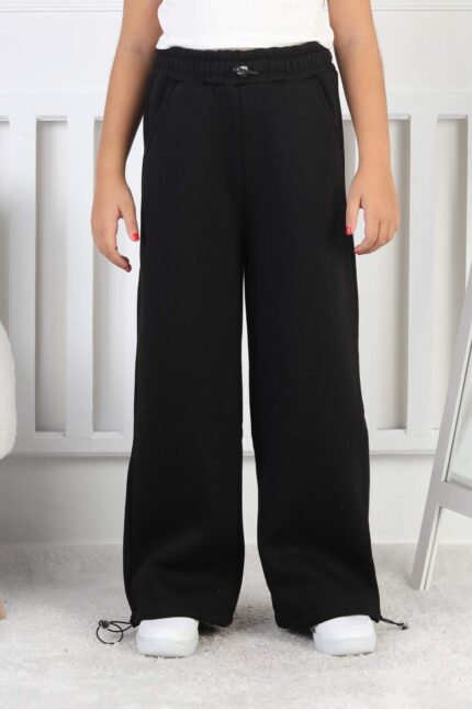 3 İP GARSON PANTALON - SİYAH