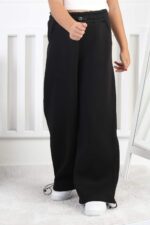3 İP GARSON PANTALON - SİYAH