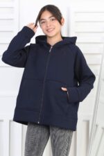 3 İP GARSON SWEAT - LACİVERT
