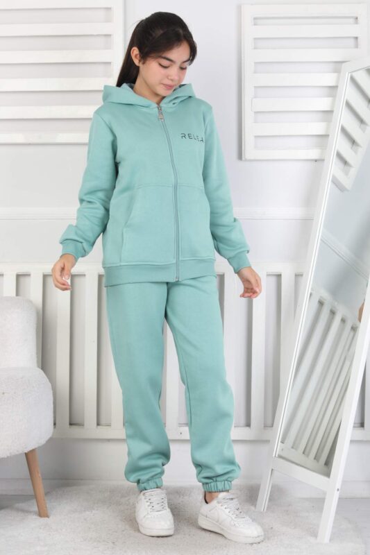 3 İP TAKIM GARSON - KOYU YEŞİL