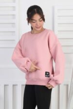 GARSON 3 İP SWEAT - GÜL KURUSU