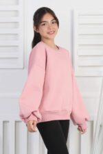 GARSON 3 İP SWEAT - GÜL KURUSU