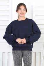 GARSON 3 İP SWEAT - LACİVERT