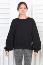 GARSON 3 İP SWEAT - SİYAH