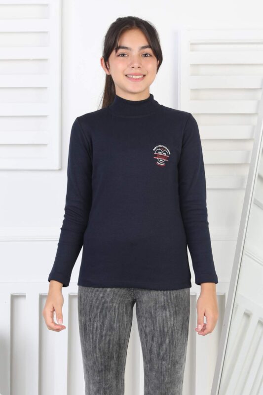 İNTERLOK GARSON YARIM BALIKÇI - LACİVERT