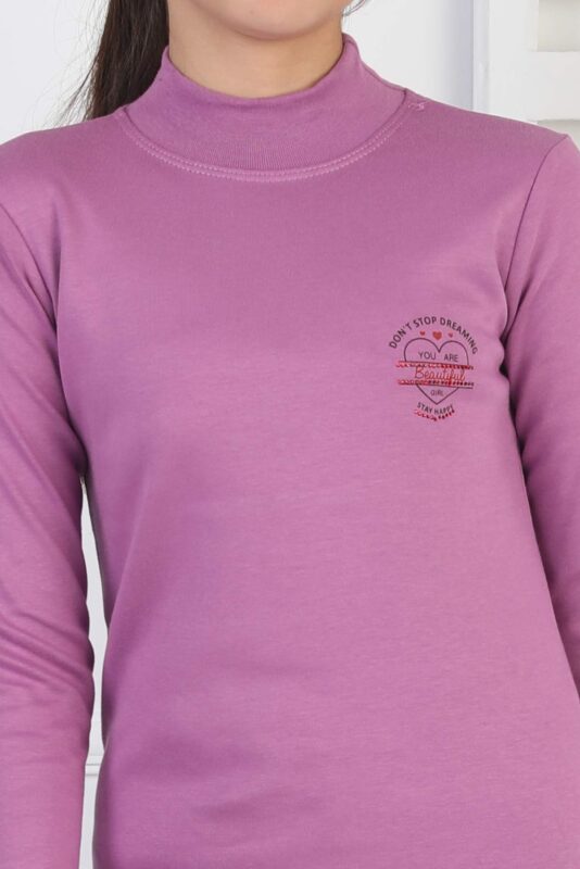 İNTERLOK GARSON YARIM BALIKÇI - LİLA