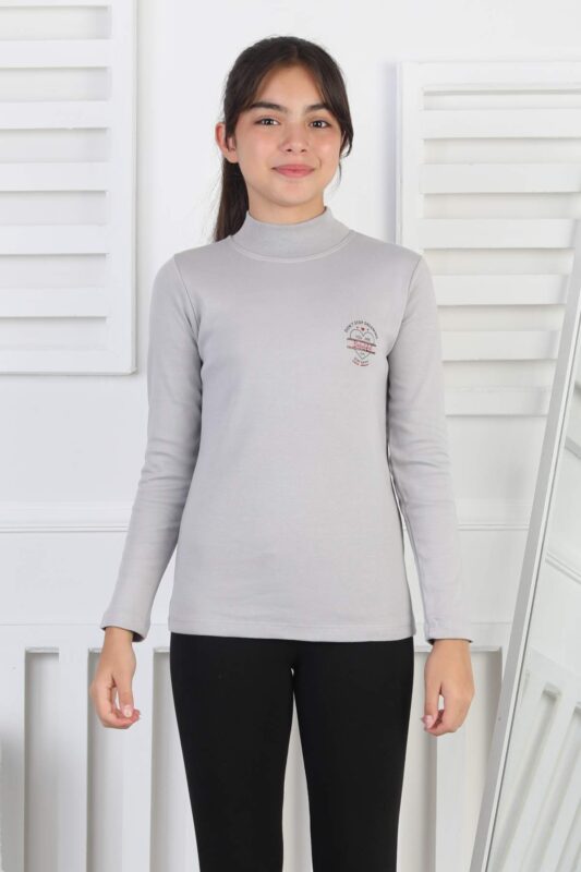 İNTERLOK GARSON YARIM BALIKÇI - GRİ