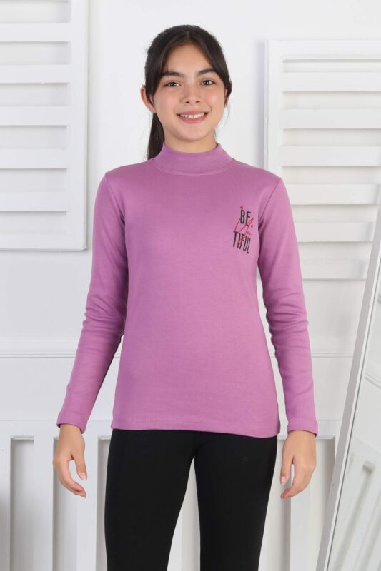 İNTERLOK GARSON YARIM BALIKÇI - LİLA